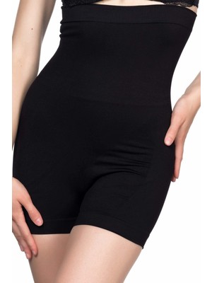 Giyim Siyah Mı Emay 2047 Yüksek Bel Boxer Korse Beruflic