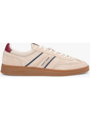 Tommy Hilfiger The Greenwich Edge Süet Erkek Bej Sneaker EM0EM01662ABY