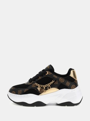 Guess Harpaa Kadın Siyah Sneaker FLPHARFAL12-BLKBR