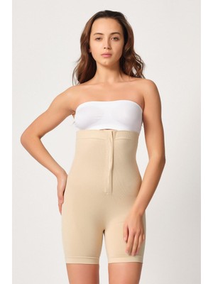 Giyim Ten Mı Emay 2087 Önden Agraflı Paçalı Korse Beruflic