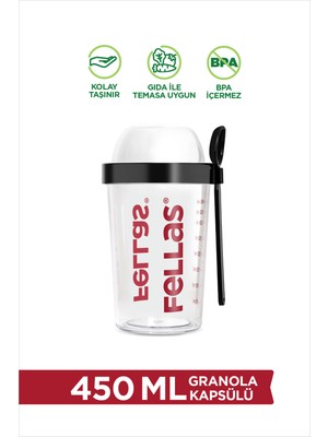 Fellas Granola Kapsülü (450 mL)