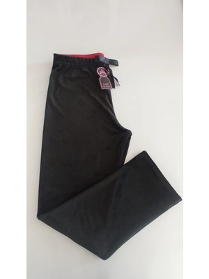 Mihra Kadın Kadife Boru Paça Rahat Kesim Pijama Alt