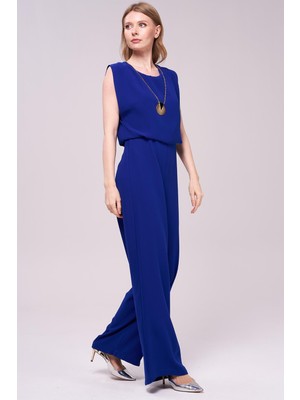 Journey Kolsuz-Arkası Bağcıklı, Kolyeli Krep Tulum