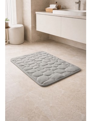 Noctis Nest Kaydırmaz Yüksek Su Emici 15 mm Köpük Banyo Paspası 60 x 40 cm