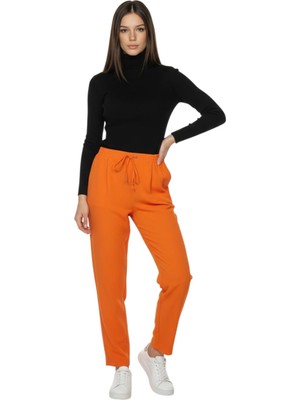 Batik Kadın Lastikli Boru Paça Pantolon 45053