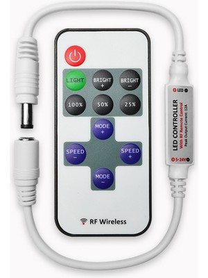 Dekoraven Neon ve Tablo Için Uzaktan Kumanda Dimmer Açma-Kapama