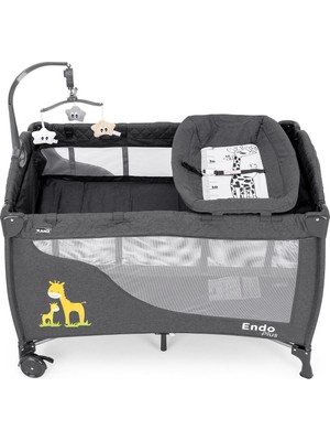 Kz Kanz Endo Plus Oyun Parkı 70X110 - Gri Standart