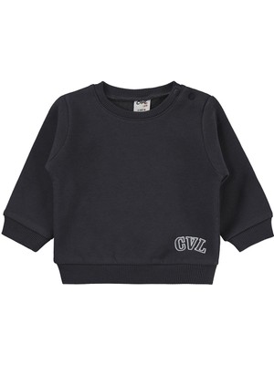 Civil Baby Cvl Nakışlı 6-18 Ay Takım - Gri 18-24 Ay