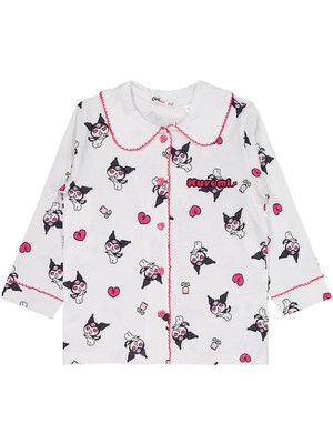 Kuromi 2-5 Yaş Pijama Takımı - Ekru 2-3 Yaş