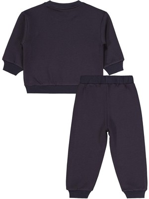 Civil Boys Brooklyn 80 Baskılı Biyeli 2-5 Yaş Eşofman Takımı - Gri 2-3 Yaş