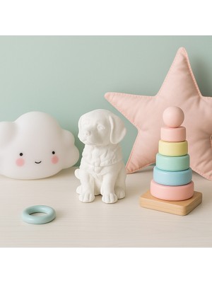 Decostone Dekoratif Köpek Biblo
