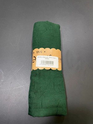 Bambu Kraş Şal Koyu Yeşil-Jawel