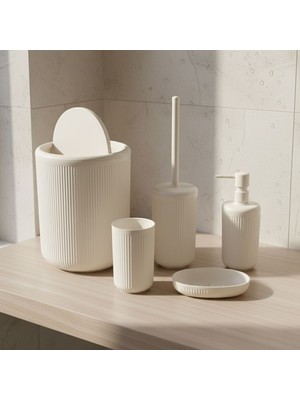 Matmel Bath Linea 5'li Banyo Seti - Bej