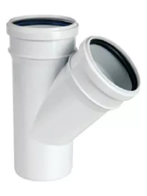 Wavin 100X50 Psb Tek Çatal 45"