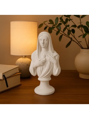 Dekoratif Meryem Ana Büst