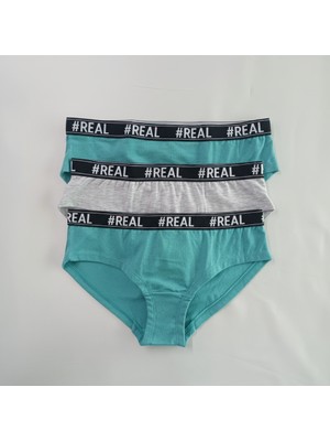 Bonbon Kız Çocuk Hipster 3'lü Paket Slip Külot BB2140