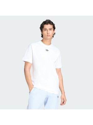 Adidas Originals KC6448 Chest Strıpes Engıneered Collar Tee