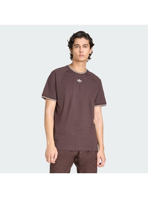 Adidas Originals KE2170 Chest Strıpes Engıneered Collar Tee