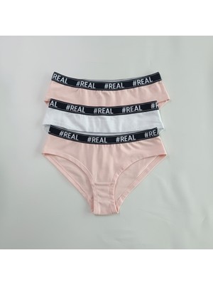 Bonbon Kız Çocuk Hipster 3'lü Paket Slip Külot BB2140