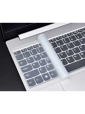 Boldy Su Geçirmez Klavye Koruyucu - Keyboard Silicone - Notebook Klavye Koruyucu - Laptop Dizüstü Klayve Koruyucu Silikon Şeffaf - Laptop Klavye Üstü Silikon