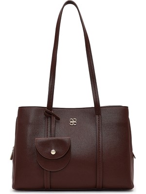 Derimod Kadın Kahverengi Aksesuarlı Omuz Çantası 25ABD237818