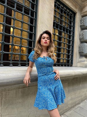 isiltikidsmoda Baskılı Etekli Takım