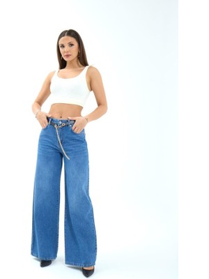 7398 Kot Pantolon-Mavi