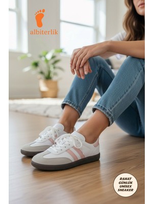 Albishoes Unisex Kadın - Erkek Sneaker Koşu Yürüyüş Okul Günlük Sneaker Spor Ayakkabı Rahat Taban