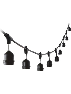 Helios HS-1234 Sarmaşık Dış Mekan Aydınlatma – 10 Metre | 20 Duy | E27 | Eklenebilir