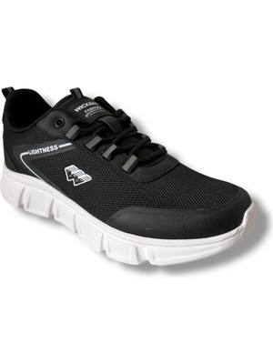 Wickers 2825 Erkek Günlük Siyah Beyaz Spor Ayakkabı