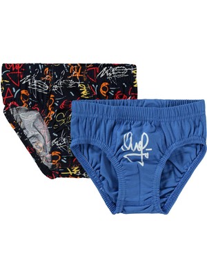 Civil Boys Graffiti  2-10 Yaş 2'li Külot Set - Standart 8-9 Yaş