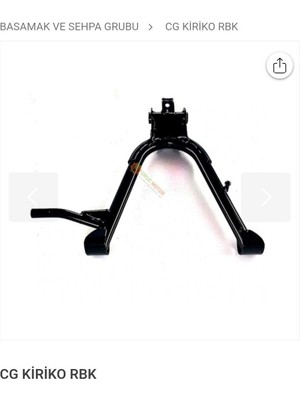 Topuz Motor Cg Orta Sehpa Kriko Alt Sehpa