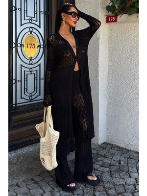 Bridget Ajurlu Uzun Hırka Takım 9881