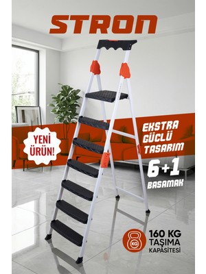 Fiesta Stron 6+1 EXTRA GÜÇLÜ ÖZEL TASARIM Geniş Basamaklı Merdiven