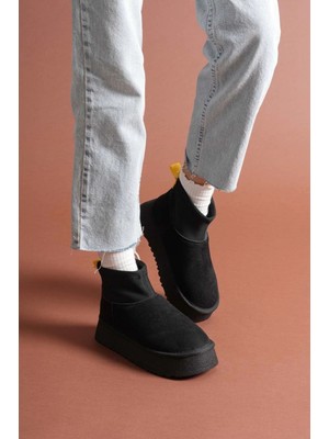 isiltikidsmoda Cuen Siyah Süet Bot