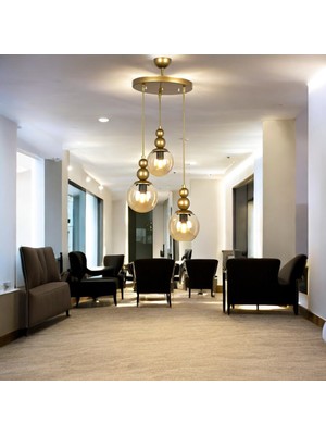 Osc Home Aydınlatma Tasarım Spor 3lu Eskitme Avize