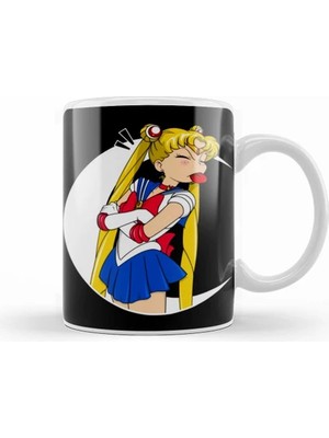 Sartre Art Sailor Moon Ay Savaşcısı Özel Tasarımlı Hediyelik Kupa Bardak