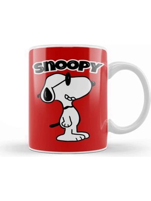 Sartre Art Snoopy Özel Tasarımlı Hediyelik Kupa Bardak