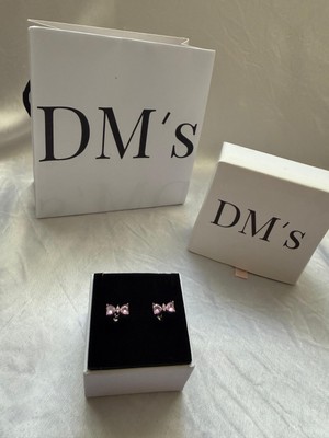 DMs Silver Fiyonk Gümüş Küpe