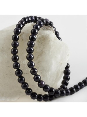 Lacivert Yıldız Taşı Parlak 6 mm