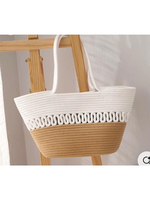 Feyza Design Şık ve Hafif Plaj Çantası, Gün Boyu Kullanım Için Ideal