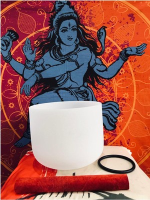 Doğal Kuvars Kristal Çanak Ses Terapi Kasesi, Şifa ve Huzur Aracı