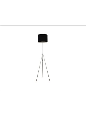 Feyza Design Modern Siyah Tripod Lambader, Şık ve Fonksiyonel Aydınlatma