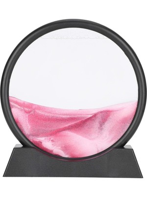 Feyza Design Sulu Orta Boy Yuvarlak Kum Saati 7 Inç, Zarif ve Şık Tasarım