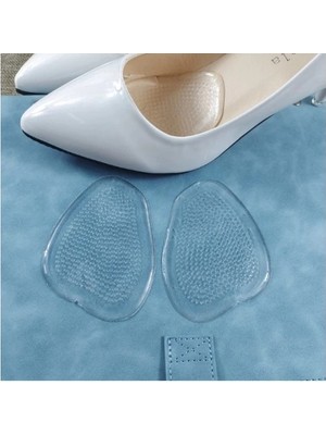 Eco Lounge Kaydırmaz Topuklu Ayakkabı Tabanlığı Şeffaf 17GR