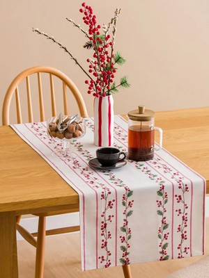 LC Waikiki Çiçek Nakışlı Runner 45X150 cm  (W5)