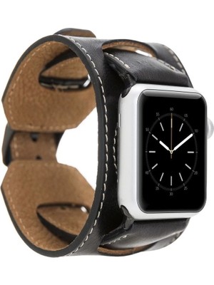Eco Lounge Apple Watch Uyumlu Deri Kordon 42-44-45MM Cuff Rst1