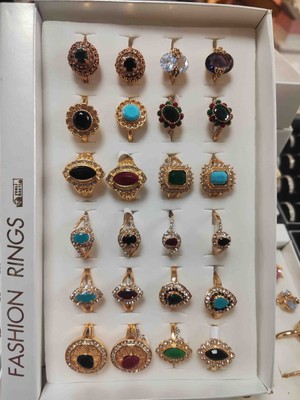 Hac Umre Hediyelik Kararmayan 24 Lu Bayan Yüzük