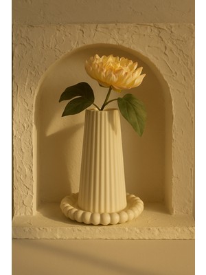 Şık Dekoratif Vazo Seti, Büyük Boy Bubble Tabak, Bohem ve Iskandinav Tasarım