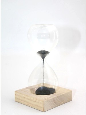 Feyza Design Şık ve Pratik Mıknatıslı Kum Saati, Masa Dekoru ve Zaman Ölçüm Için Ideal